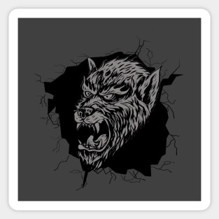 Wolfman Sticker